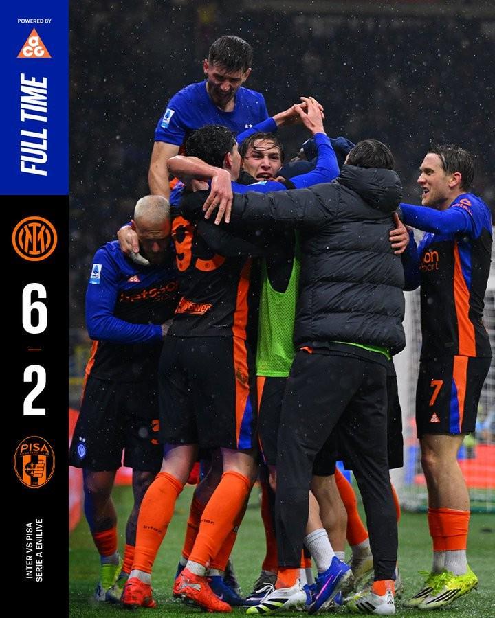 世界杯官方直播app官网下载官方正版-让二追六，国米6-2击败比萨本赛季首次逆转取胜