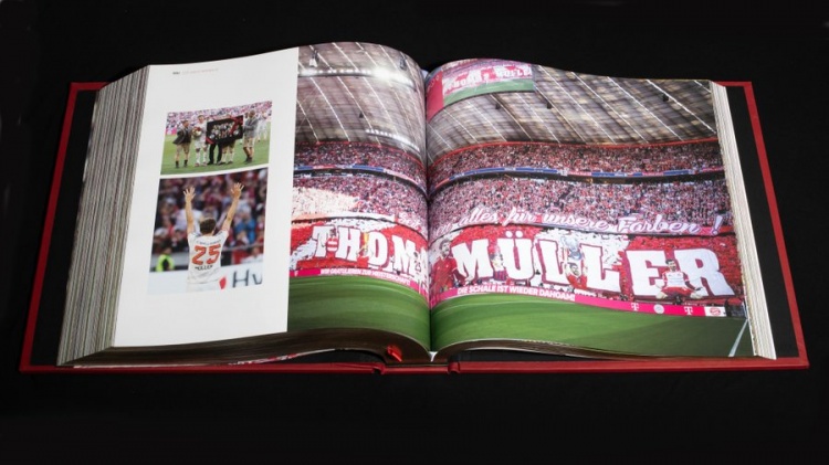 拜仁推出125周年豪华纪念书附送签名球衣，售价12500欧