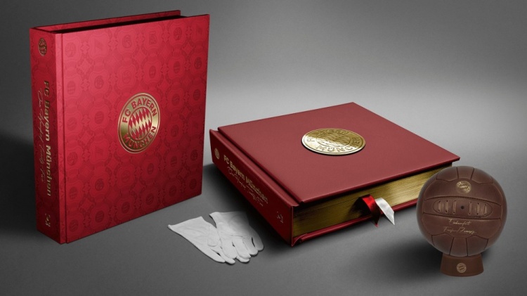拜仁推出125周年豪华纪念书附送签名球衣，售价12500欧